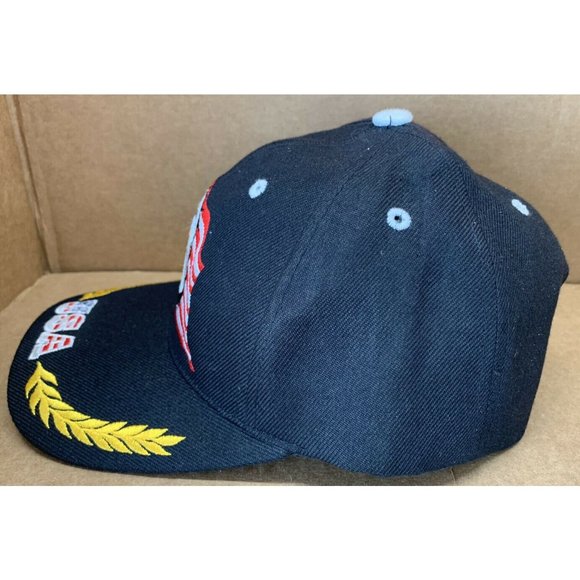 Mens USA Adjustable Baseball Sam’s Cap Hat Bald Eagle American Flag Patriot - Picture 2 of 6